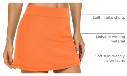 Image of LouKeith Tennis Skirts for Women Golf Athletic Activewear Skorts Mini Summer Workout Running Shorts with Pockets