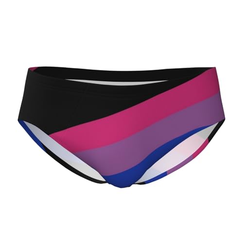 Lgbtq Bisexual Pride Men'S Brief Underwear Underpants Triangle Briefs With Pouch3