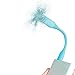 Tragbare Flexible Mini Lüfter Kühler einstellbar USB-Ventilator für Laptop-Desktop-Energien-Bank zufälliger Farbe - Random