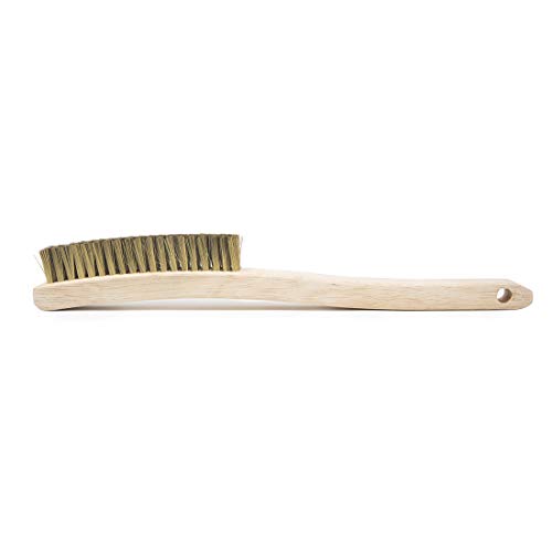 Osborn 54036 Plater's Fine Solid Wood Block Wire Scratch Brush