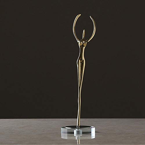 Sculpture ballerine cristal KELIEQA décoration maison salon