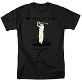 Popfunk Caddyshack Big Hitter, The Lama Unisex Adult T Shirt (5X-Large) Black