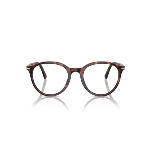 Persol Óculos de sol redondos Po3353v, Lente Havana/Demo, 53 mm