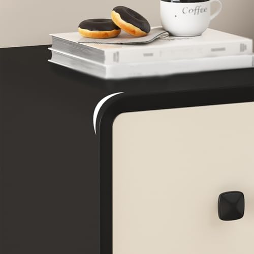 Table de chevet moderne kaki petit espace meuble d'appoint de nuit - 4