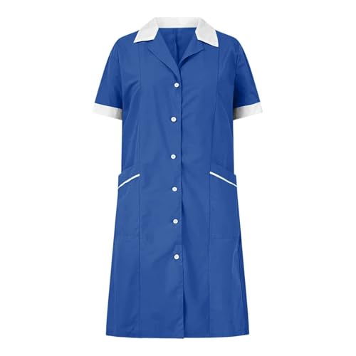 Robe mi-longue décontractée confortable et pratique à manches courtes - 3