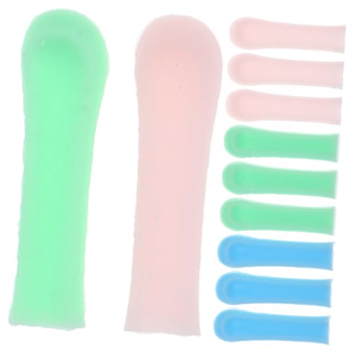FOYTOKI Earwax Removal Spoon Covers 15pc Ear Spoon Sleeves Soft Silicone for Gentle Cleaning