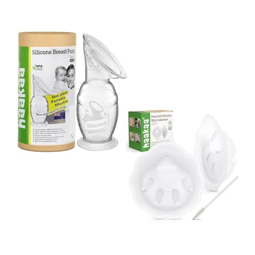 Extractor de leche manual haakaa Gen.2 150ml combo miniatura 1