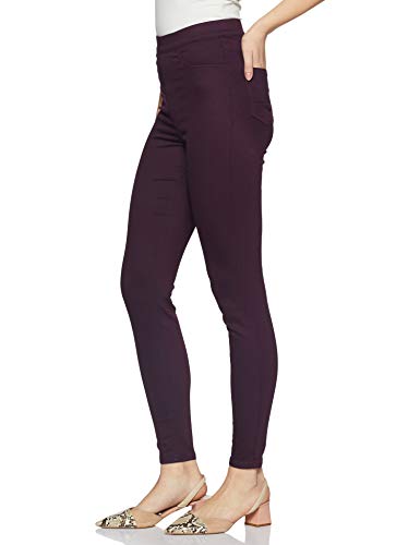 Image of Marks & Spencer Women's Skinny Fit Jeans (T57 /8604 Plum 6XL (24))