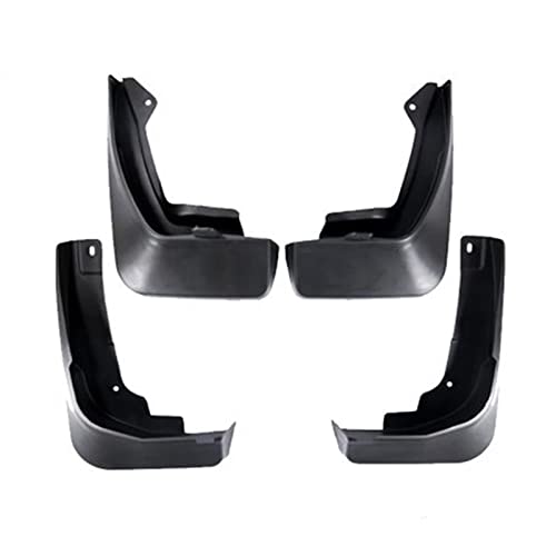 Garde-boue de voiture pour MG 350 modèles 2010 à 2015 kit complet de 4 pièces noires