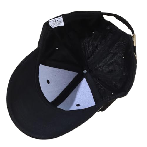 Gorra de béisbol unisex ajustable con brillantes miniatura 7