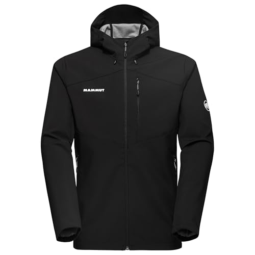 Amazon.com: Mammut Mens Outdoor Softshell Hooded Jacket, Windproof