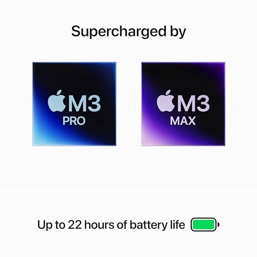 Apple MUW63LL/A 2023 Macbook Pro Laptop M3 Max Chip With 16‑Core Cpu, 40‑Core Gpu: Built For Apple Intelligence thumb #3