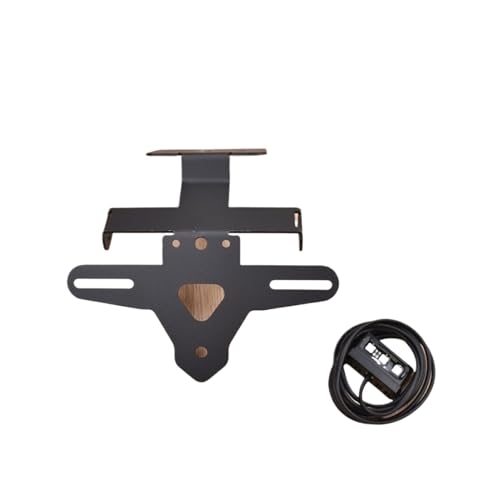 XTVKFWJAB Heckkennzeichenhalterung/Kennzeichenhalter/Kotflügelentferner, kompatibel mit KTM RC 390 (2022–2024), Motorradzubehör