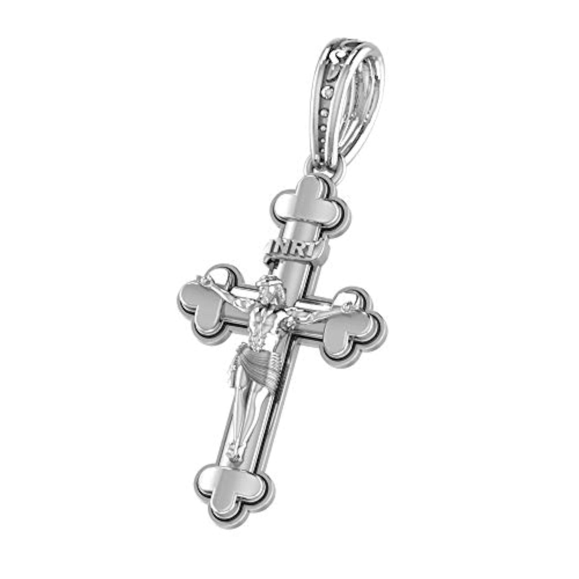 Sterling Silver Isa Masih Chain Pendant Necklace, Unisex