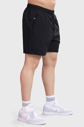 Image of FUAARK Men's Thread Slim Fit Above Knee Shorts