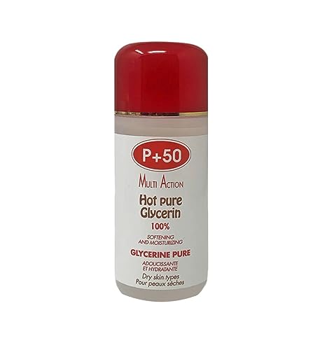 P+50 Multi Action Hot Pure Glycerin 100% Vegetable 200ml - Great for dry skin highly moisturizing for all skin types