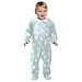 Emelivor Starfish Teal Baby Newborn Pajamas Outfits Long Sleeve Footed Pjs for Boys Girls