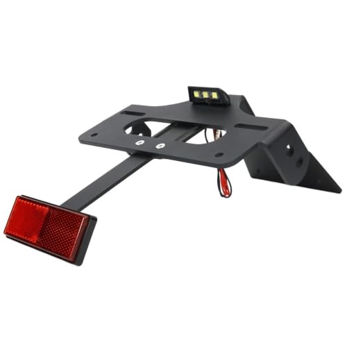 Support plaque d'immatriculation Trident 660 kit arrière haut de gamme aluminium