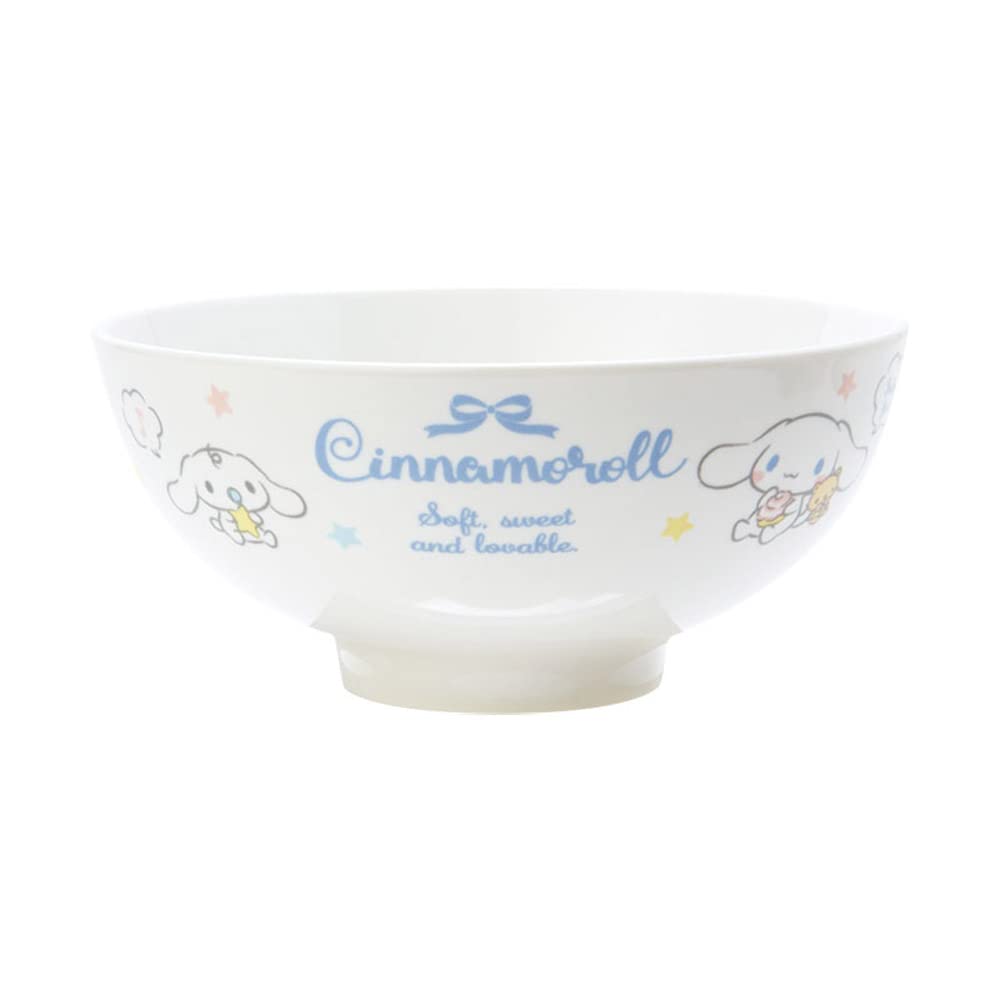 Sanrio Cinnamoroll Ceramic Rice Bowl 4.4in Microwave Safe Japan