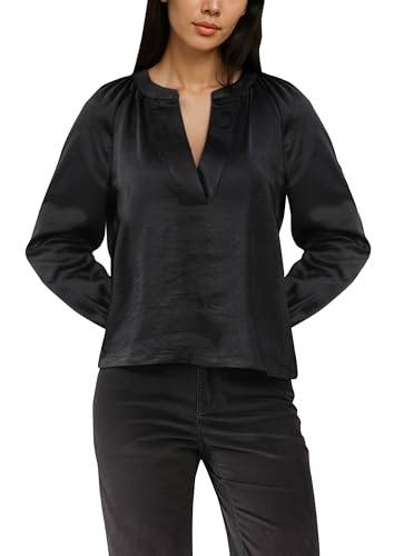Tunique en Satin de Qualité s.Oliver Chemisier Fluide pour Femme