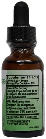 Miniatura 2 de Aceite de orégano salvaje 70%, 1 onza