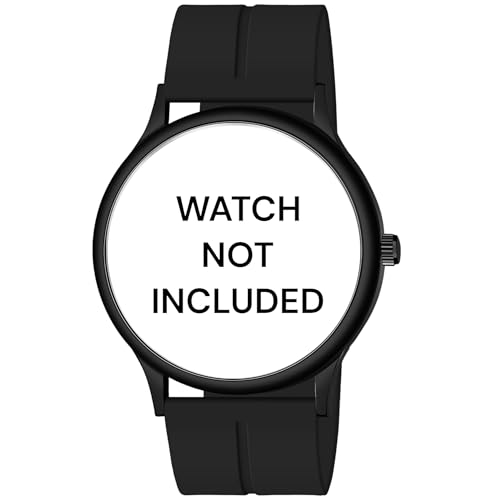 Image of LORENZ Silicone 22mm Replacement Watch Strap with Adjustable Magnetic Lock Feature