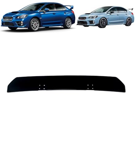 Hophelia FOR WRX・S4-STI 2014-2021年 専用 VAG VAB型 リアディフューザー リアリップガーニッシュ リアパンバースポイラー リヤバンパーガーニッシュ 外装 カスタム パーツ FOR WRX専用設計 (ピアノブラック)