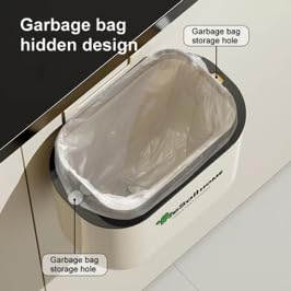 Caneca para compost colgante para cocina miniatura 7