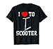 Scooter Pro I Love To Scooter Maglietta