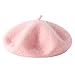 Jastore Kids Beret Hats for Girls French Wool Berets Hat Classic Fashion Warm Beanie Cap for Toddler Little Girl (US, Age, 4 Years, 10 Years, Pink)