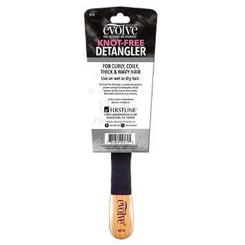 Evolve Knot Free Detangler Brush | Detangles textured hair effortlessly