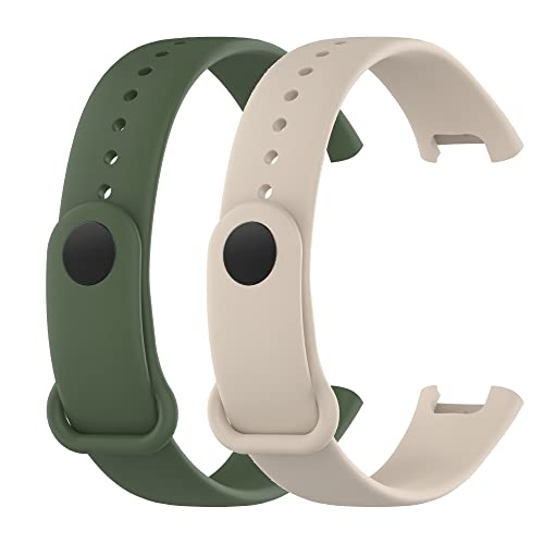 Tiggo 2pcs Smart Watch Strap Compatible for Redmi smart band pro Wristband,Adjustable Replacement Sport Accessory Wristband for Redmi smart band pro Accessories (C2) - Image 2