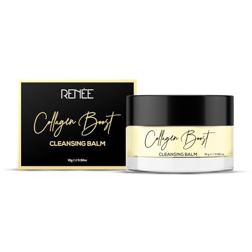 RENEE Collagen Boost Cleansing Balm, Helps Dissolves Makeup, Dirt & Impurities Efficiently Wipe, Hydrates & Soothes, Evens Out Skin Tone, Gentle Remover, Easy to Use, Enriched... - Image 7