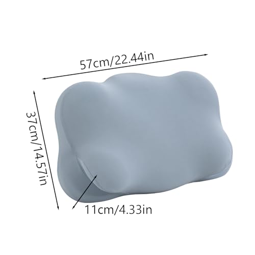 Mousse à mémoire de forme ergonomique Cloud avec support cervical pour lire et télévision