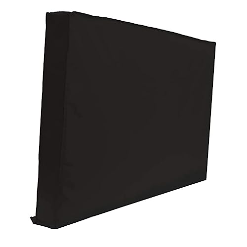 Bâche de protection de télévision étanche pour écran plat extérieur avec système de fermeture