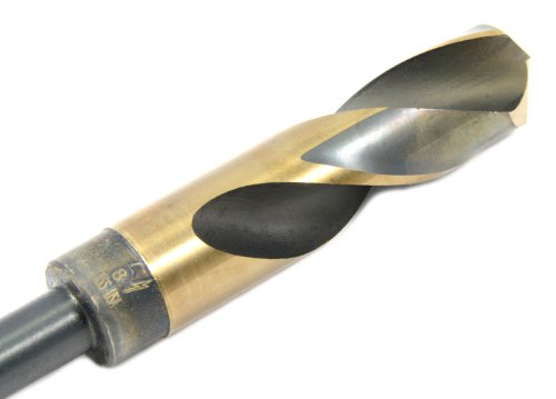 Forney 20680 Drill Bit Industrial Pro Silver and Deming with Flatted 1/2-Inch Shank, 7/8-Inch
