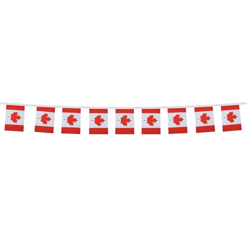 Guirlande drapeau Canada en polyester résistant de 12m AZ FLAG