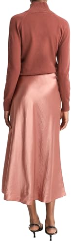 Vince Women's Shaped Hem Slip Skirt W/Lingerie Elastic3