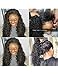 Deep Wave Wigs Brazilian Virgin Human Hair Wigs Human Hair Lace Front Wig for Black Women 150% Density With Baby Hair Unprocessed Human Hair Wigs Glueless Wigs Deep Wave Lace Front Wigs Free Prat