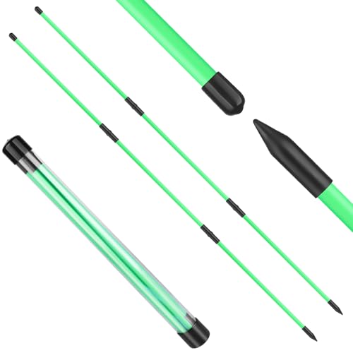 Gegraterwa Golf Alignment Sticks 2 Packs 48' Foldable Alignment Stick Golf...