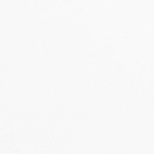 Yakamok Room Darkening Window Curtains for Kitchen, Thermal Insulated Grommet Window Drapes for Bedroom Basement, Pure White, 52W x36L, 2 Panels