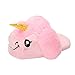 LATH.PIN - Pantuflas de peluche unisex de unicornio para cosplay, zapatillas de algodón, color blanco, (Rose Adult), 35-42EU