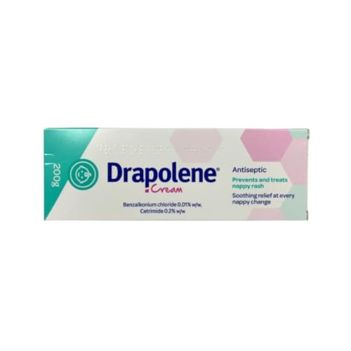 Drapolene Cream 200g Tube | Prevents and Treats Nappy Rash | Soothes and Protects Babys bottom from newborn onwards