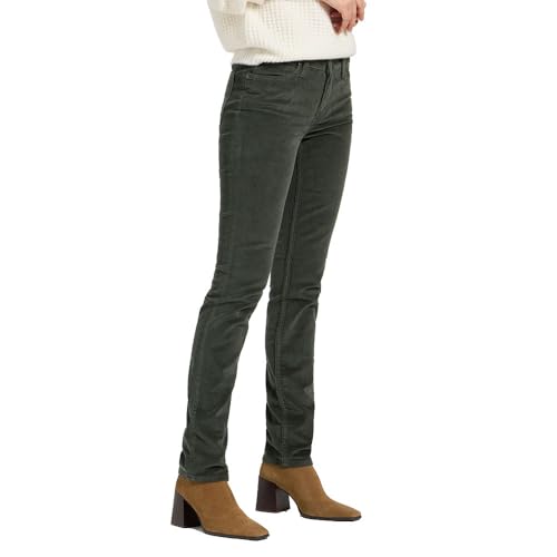 LEE - Jeans Damen - Classic Straight Fit - Marion - Oliv Grau – Ansicht 5