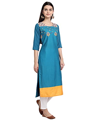 Image of Women's Crepe Regular Kurta