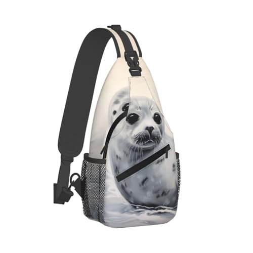 Bolso cruzado tipo sling para hombre y mujer miniatura 2