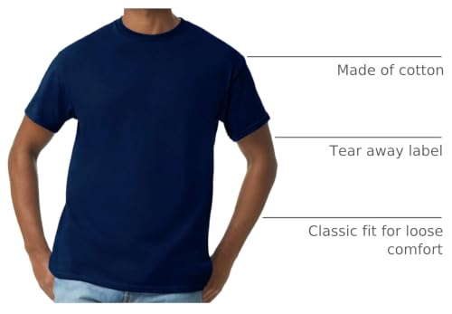 Image of Gildan Adult Heavy Cotton T-Shirt, Style G5000