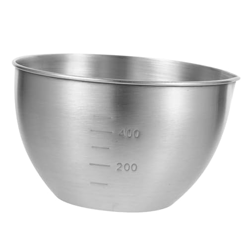 PRETYZOOM Ciotola in Acciaio Inossidabile Da Profonda Anti-schizzo Per Mescolare Impastare e Marinare Riutilizzabile e Resistente Per Cucina e Preparazioni Salutari