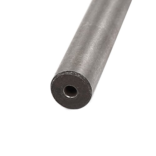Image of uxcell 6mmx6mmx24mmx68mm Machining Cutting Tool Helical Groove 4 Flute Straight Shank Milling Cutter End Mill
