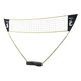 HAMMER Volleyball-Set, 4,2 m, Spaß für jung und alt, mit Tragekoffer/Pfostenständer, Leichter Aufbau, schnell verstaut und leicht transportiert